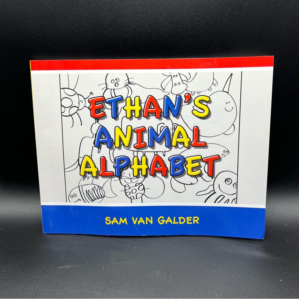 Ethan's Animal Alphabet by Sam Van Galder (English) Paperback Book